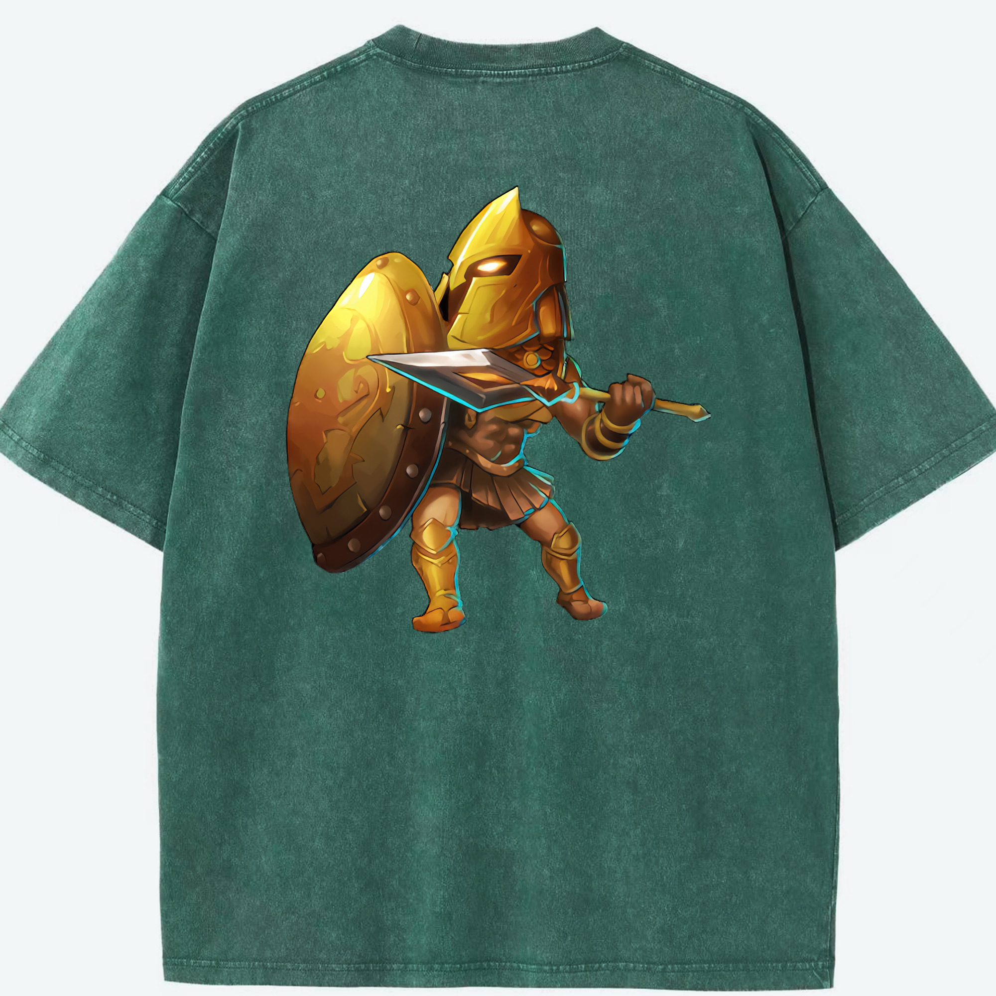 リーグ・オブ・レジェンド League of Legends LOL 綿100% ヴィンテージ風 半袖Tシャツ（背面プリント）